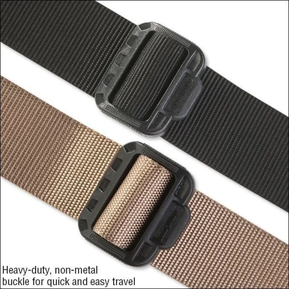 TRU-SPEC Black Nylon Duty Belt 3XL Tactical Web Gear Police Security Utility